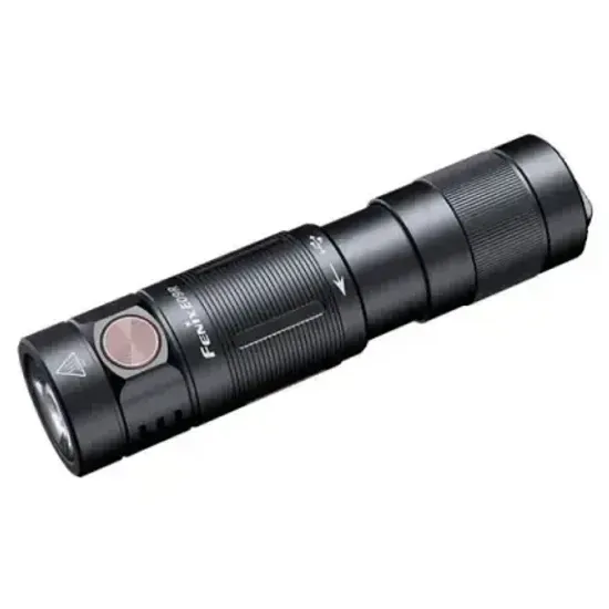 Фонарь FENIX Мод. E09R черный (600лм-124м)(светодиод: Luminus SST20)(45г)