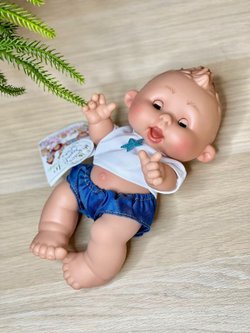 Пупс Nines 26см PEPOTE с закрывающими глазками (N814D)