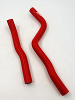 Патрубки отопителя Нива 2123 силикон красный 2 шт