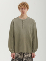 Мужская Толстовка Bee Sun Faded Organic Waffle Serafino