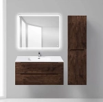 Тумба с раковиной Belbagno ETNA 101 RW темное дерево