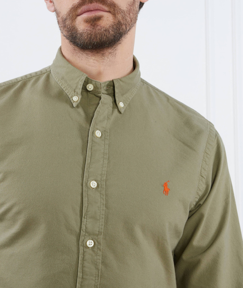 рубашка POLO RALPH LAUREN - зеленый(710804257)