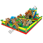 Коммерческий надувной батут "Динопарк"
