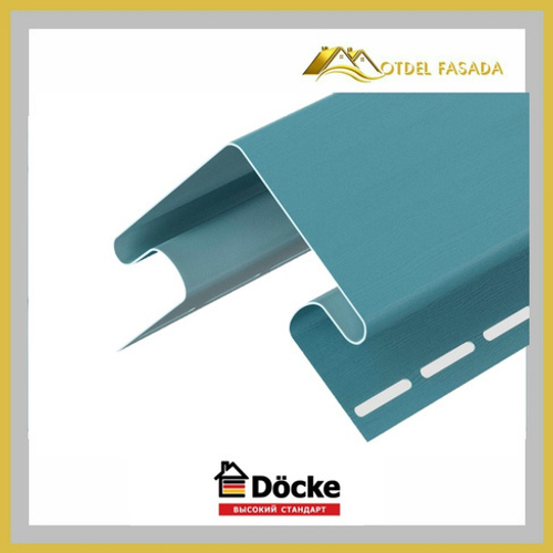 Внешний угол DOCKE PREMIUM Слива 75/15мм 3000мм