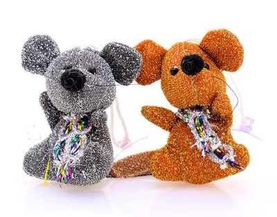 Мягкая игрушка Мышь 7см, пакет 1+1