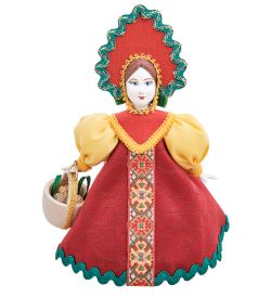 РусКукла RK-933 Кукла «Устинья в кокошнике»