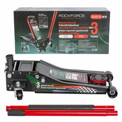 Домкрат подкатной гидравлический двухпоршневой 3т Rock FORCE RF-T830018NEW Rock FORCE RF-T830018NEW