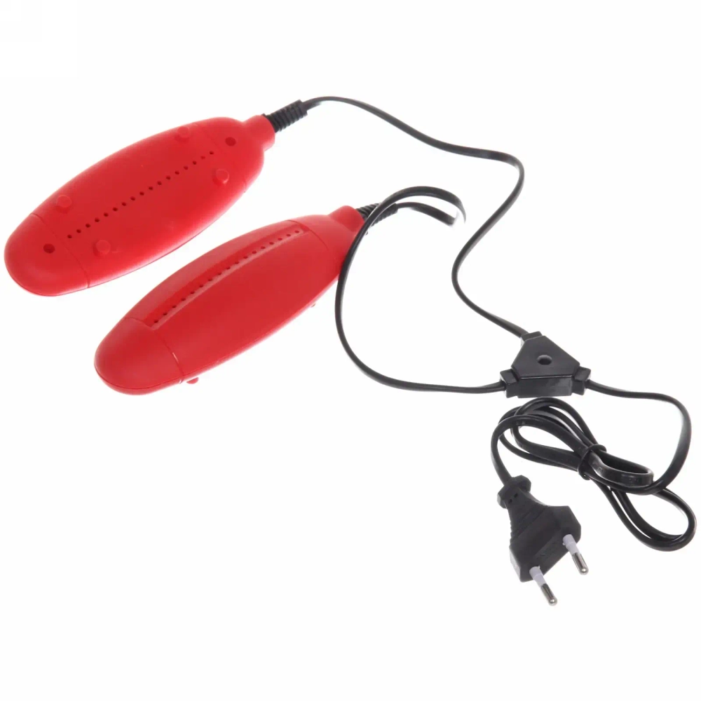 Сушилка для обуви «Селфи», микс 3 цвета, 15*5,5см, от сети 220V