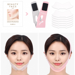 Rubelli Beauty face premium набор масок 3 шт. + бандаж для подтяжки контура лица
