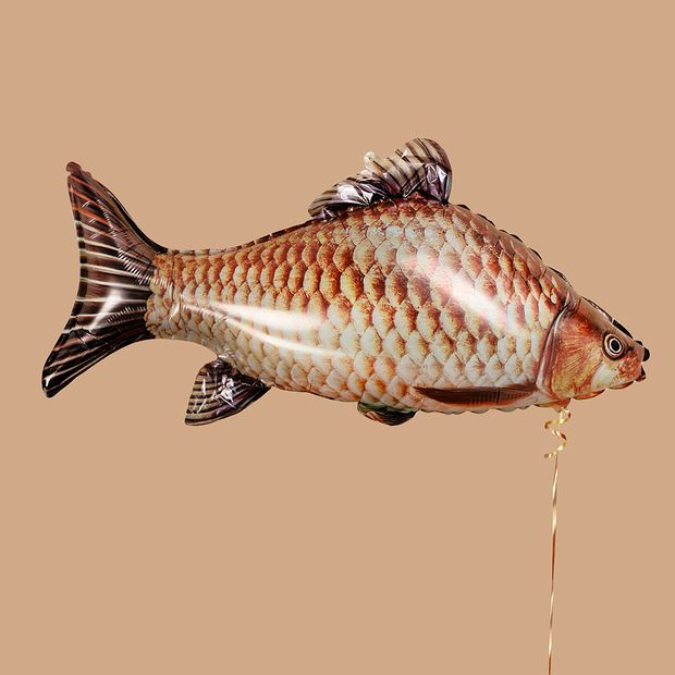 Шар-фигура, фольга, "Рыба" (Falali), 33"/84 см. (БГ-21)