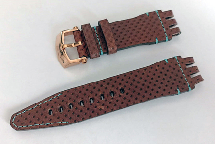 Кожаный ремешок для часов Восток Европа Энергия-2