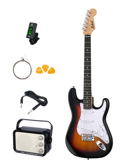 Электрогитара с комбоусилителем и аксессуарами, Belcat BST-KIT-SB