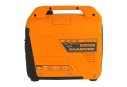 Генератор бензиновый инверторный Carver PPG-1400IS (1.4 кВт, 230В) цифровой дисплей, Quick Charge USB/Type-C, защита от перегрузки, экономичный режим
