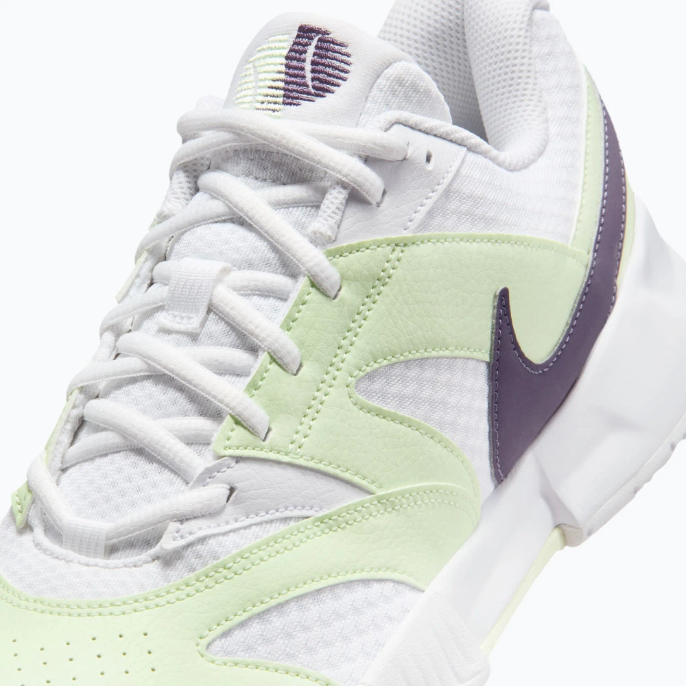 Теннисные кроссовки Nike Court Lite 4 white/volt tint/dark raisin