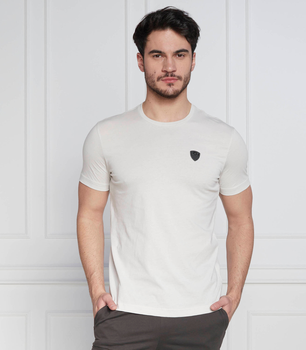 футболка EA7 - кремовый(3RPT41 PJNTZ)