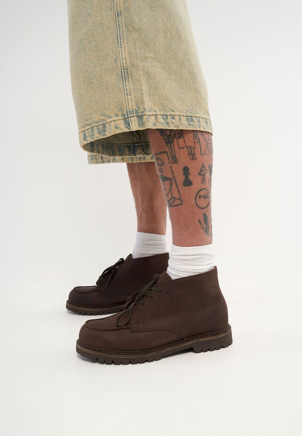 Ботинки Lode Flaneur коричневые