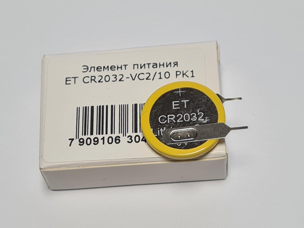 Элемент питания ET CR2032-VC2/10 PK1
