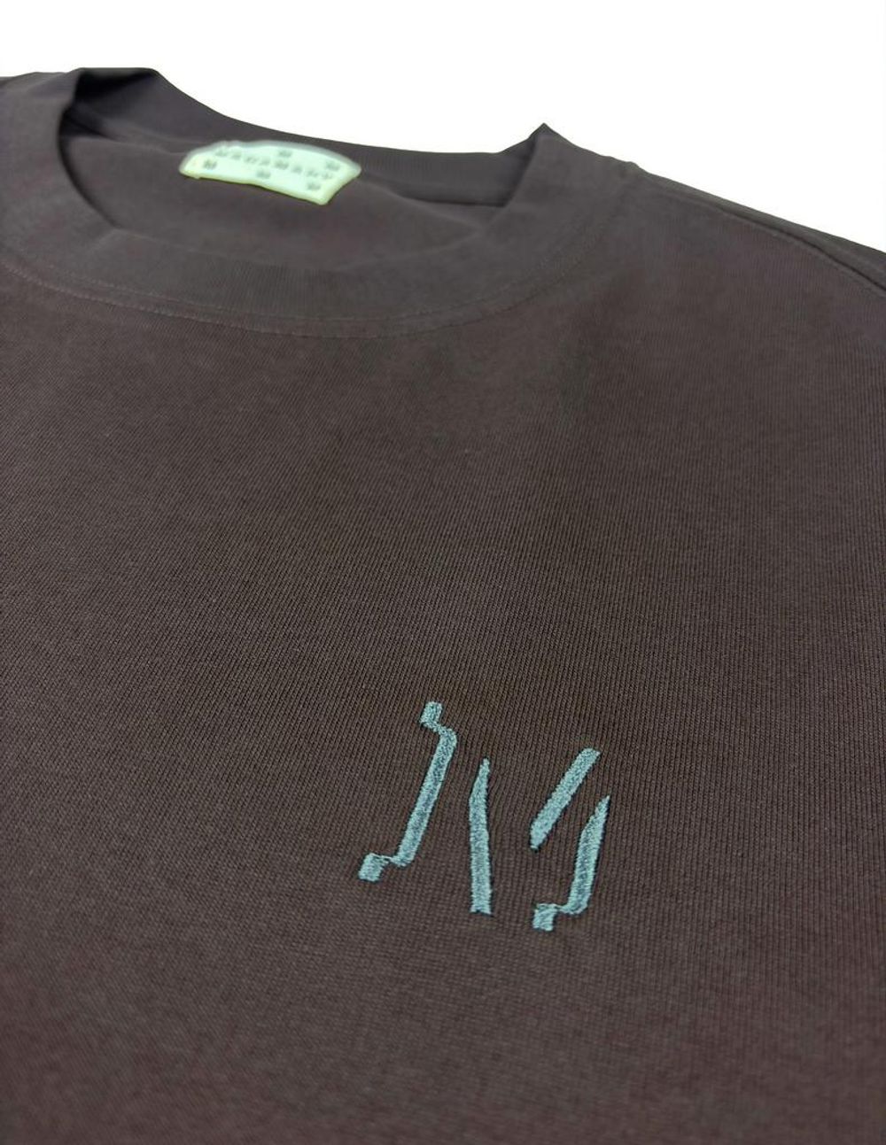 Лонгслив Magamaev heavy brown/wash коричневый