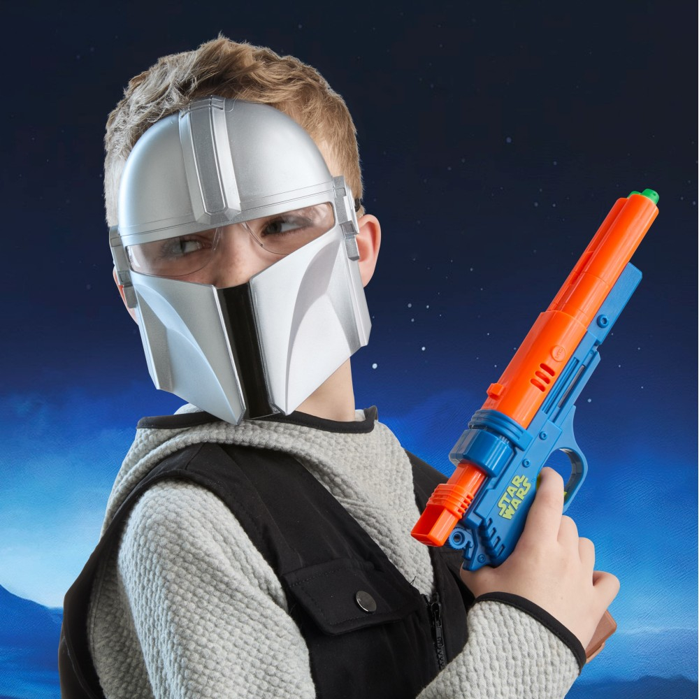 Hasbro G2527 — Бластер NERF GlowStrike + маска «Мандалорец» Star Wars G2527 — фото 9
