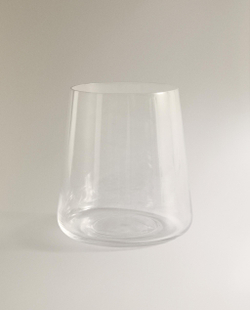Zara Home стакан из стекла, цвет прозрачный, 9.6 см