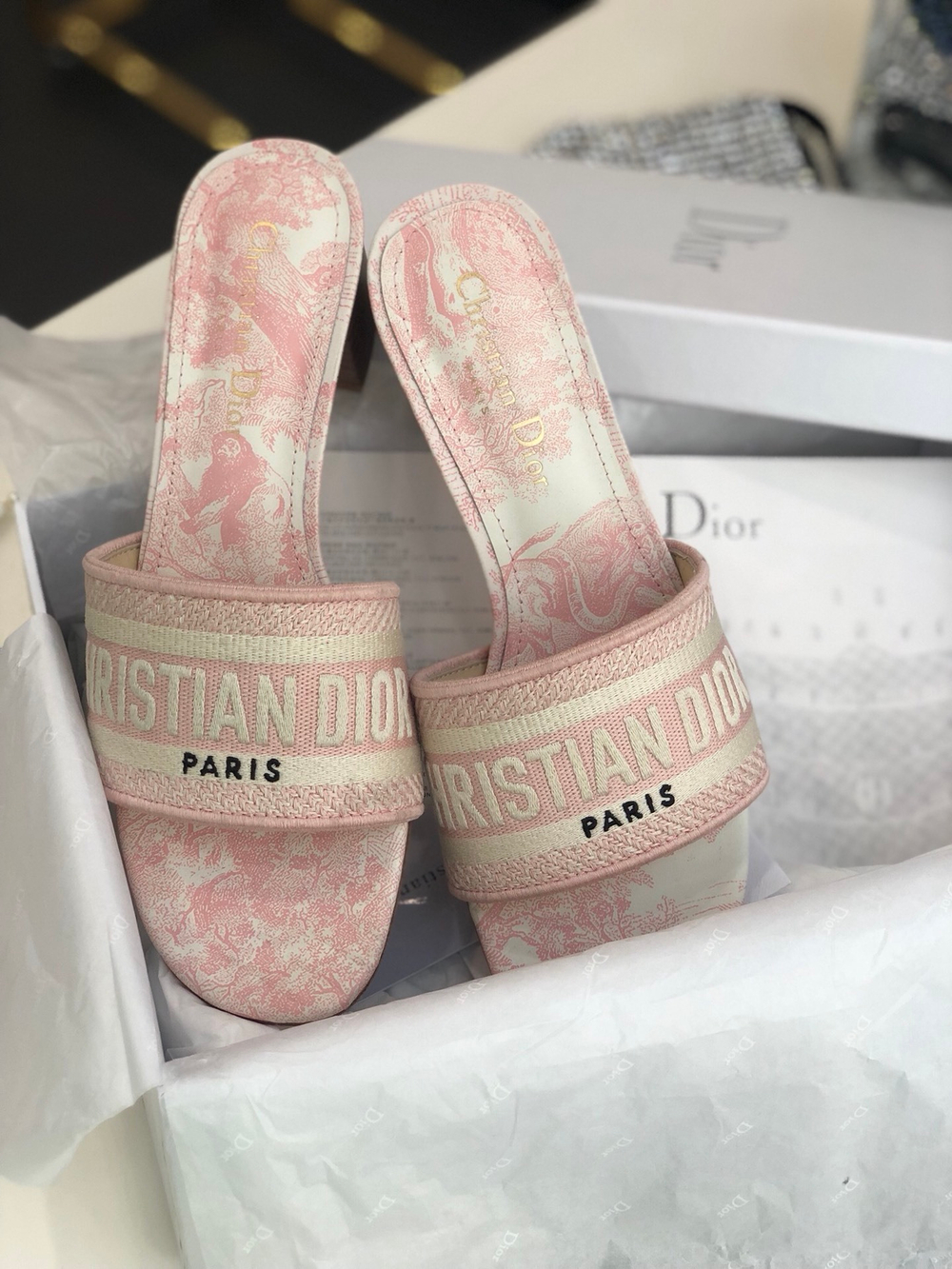 Christian Dior Dway Heeled Slide