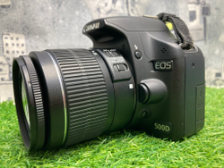 Canon 500D kit 18-55 mm 3.5-5.6 IS II 7.700 кадров