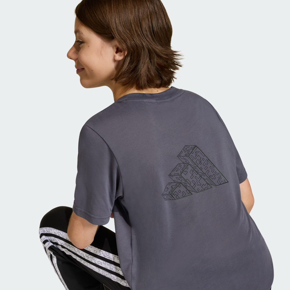 Adidas Футболка Minecraft, темно-серый