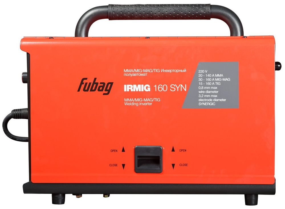 Сварочный полуавтомат Fubag IRMIG 160 SYN TIG, MIG/MAG, MMA