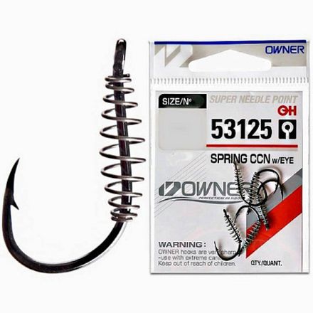Крючок OWNER Spring Chinu w/Eye BC №10 6шт