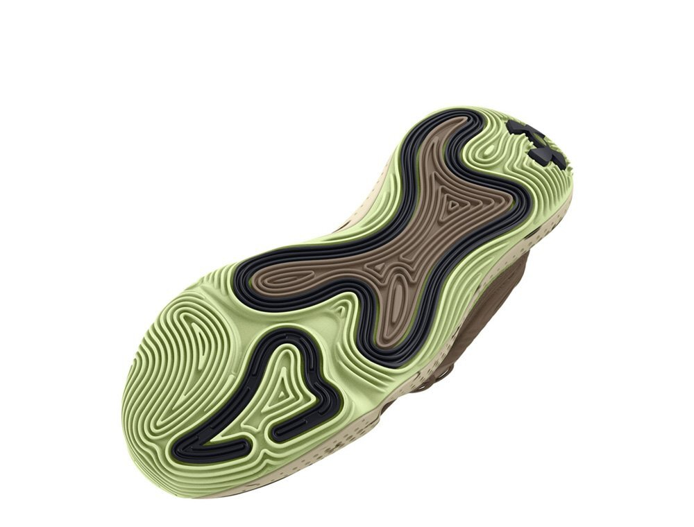 Баскетбольные кроссовки Under Armour Spawn 6 Mid Camo Boots Brown