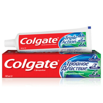 Colgate Зубная паста,Тройное действие 100мл.