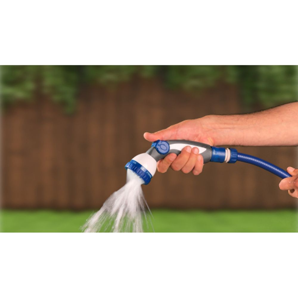 GAEP12-02 GREEN APPLE ЕСО Пистолет-распылитель, пластик, 8 режимов