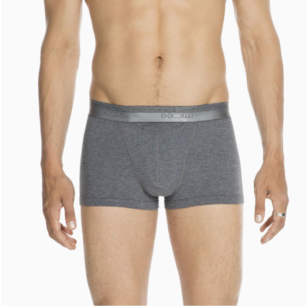 Мужские трусы боксеры серые HOM HO1 Boxer Briefs HO1 359520_4000ZU