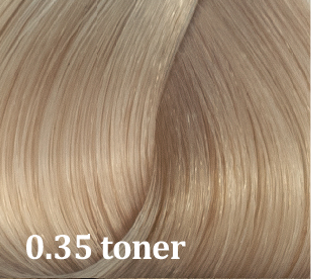 0.35 toner золотисто-розовый, безаммиачная краска Воuticle/ Atelier Hair Color Integrative