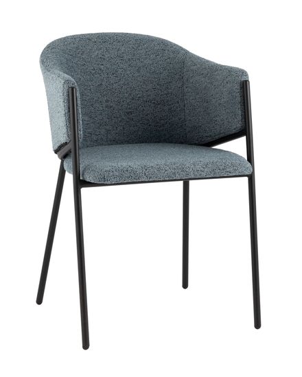 Стул обеденный Sheep шенилл голубой