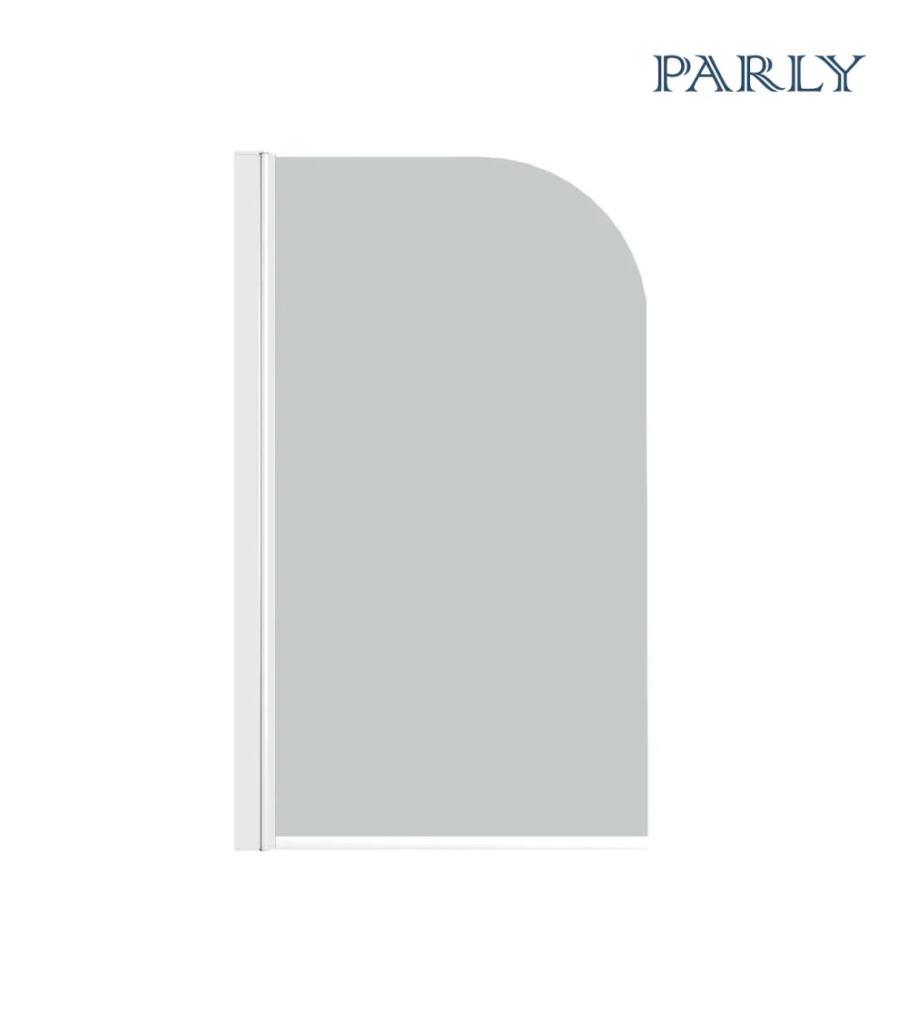 Шторка F04F для ванной, распашная PARLY (130x75)
