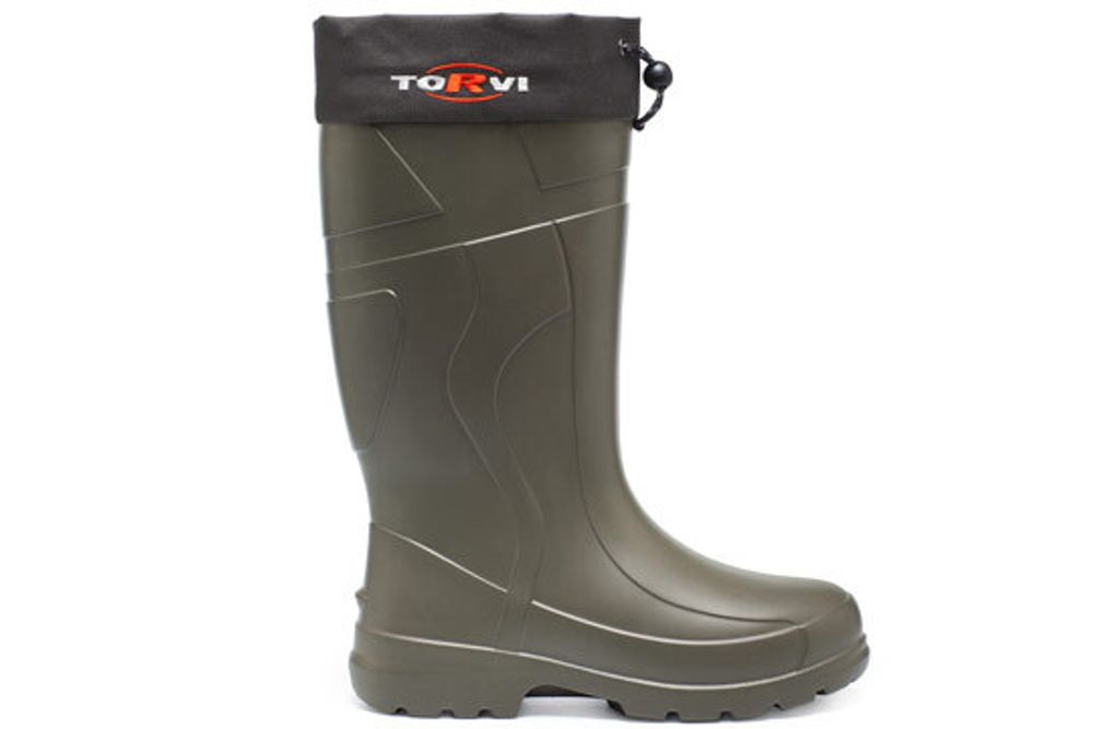 Сапоги мужские "TORVI", ЭВА, подошва ТЭП, 4-слойный вкладыш (флис), -25°С, р.41-42, олива