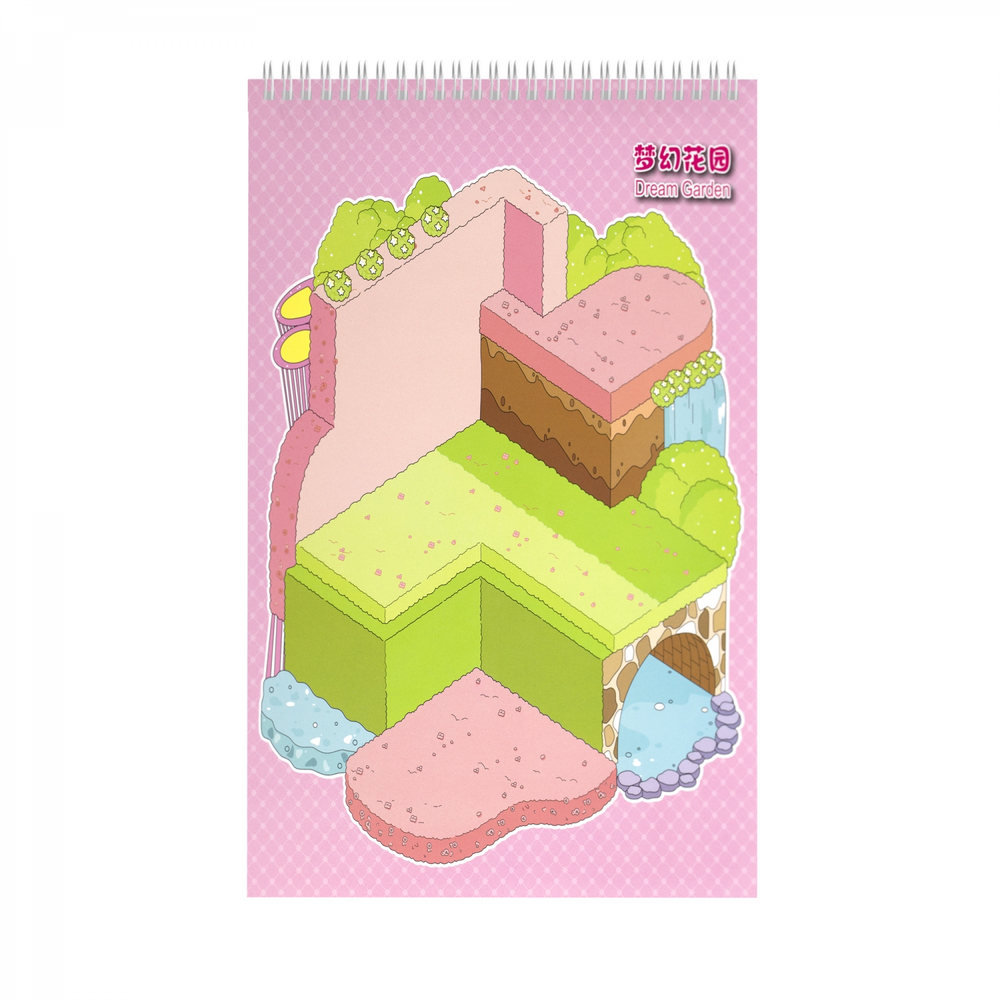 Румбокс, наклейки для творчества - антистресс блокнот, 240*185 мм, "Capybara party", 3D стикеры, 6 комнат, в комплекте пинцет, пакет с европодвесом