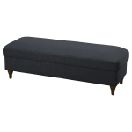 Пуф с местом для хранения - IKEA ESSEBODA/ЕССЕБОДА ИКЕА, 44х50х145 см, черный