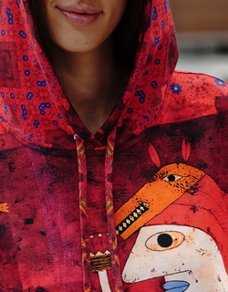 Худи "Химера", по мотивам живописи художника-сюрреалиста Виктора Браунера