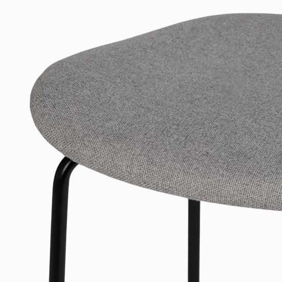 Стул Pedigree металлический каркас, темно-серая ткань