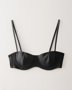 ZARA HOME БИКИНИ ТОП НА КОСТОЧКАХ, ЧЕРНЫЙ