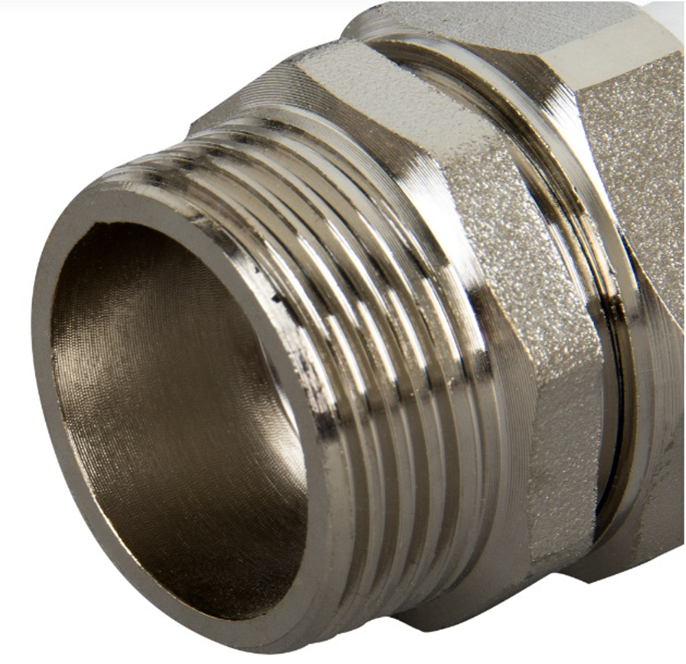 Муфта комбинированная разъемная (Американка) наружная резьба PN25 d20х1" раструбная