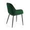 Стул Konna зелёный велюр