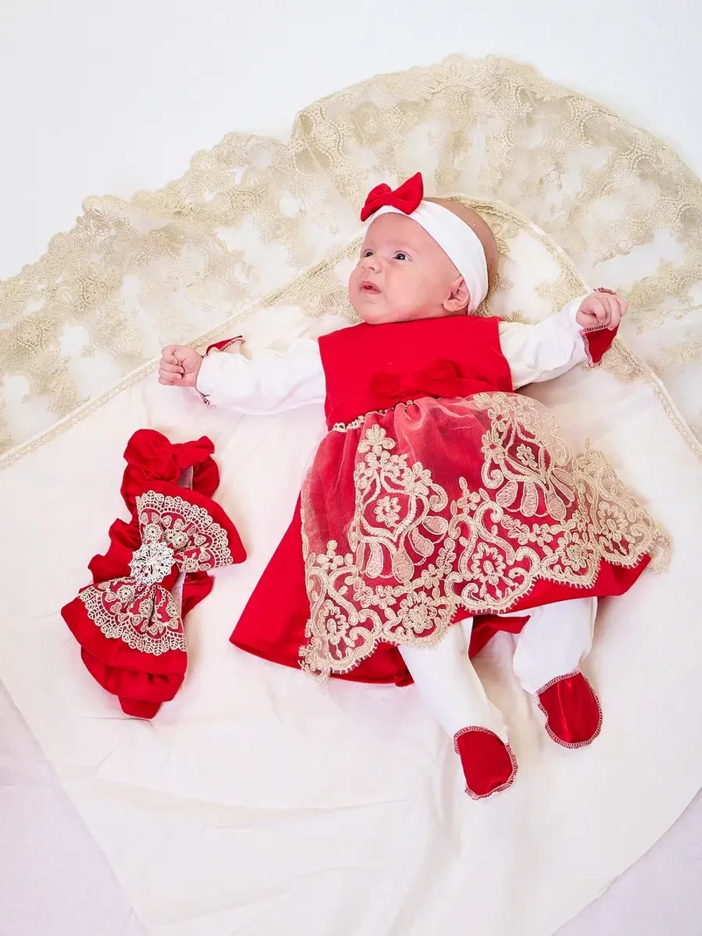 Комплект выписку новорождённому зимний