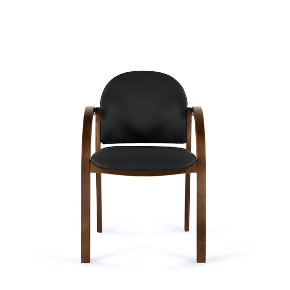 Стул Джуно D8 (темный орех) S-0401 (черный)