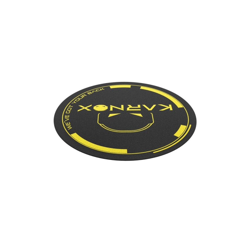Напольный круглый коврик Karnox FLOOR Mat - 2 мм - Logo (KAFM85-01)