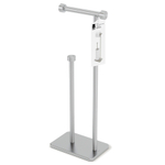 Держатель для туалетной бумаги cappa, 12х20х52 см, никель