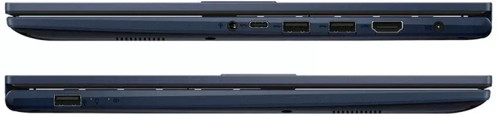 Ноутбук ASUS X1504ZA-BQ084 (90NB1021-M00EJ0) 15.6"FHD IPS/i3-1215U 6С/8Gb/256Gb SSD/Intel UHD/DOS синий