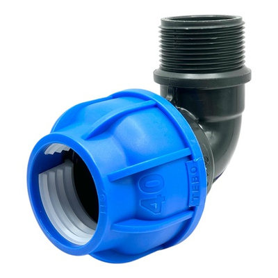 Отвод TEBO переходной 40x1 1/4" с НР